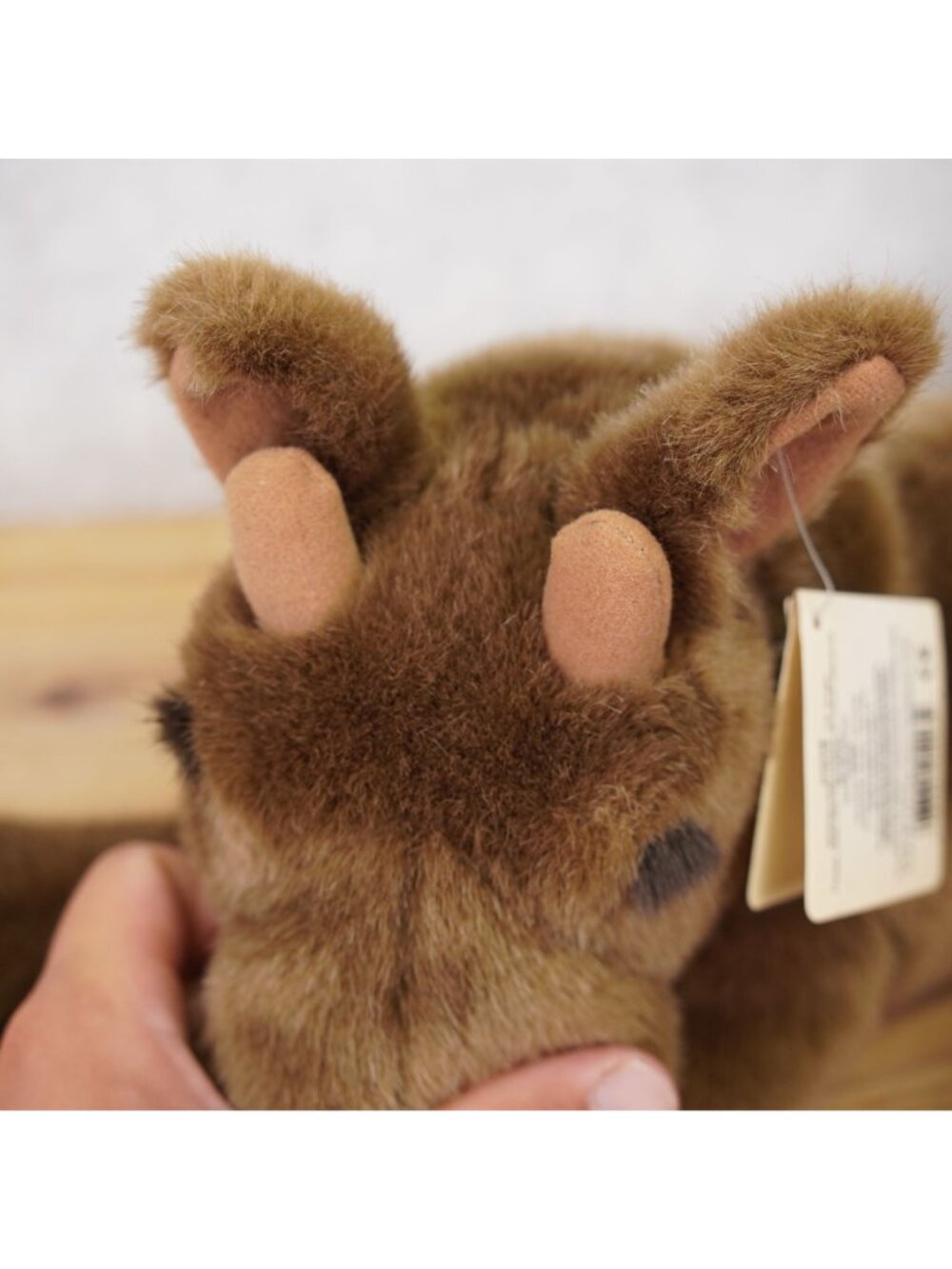 Dakin Brown Soft Mannie Moose Huggables Plush Stuffed Toy Friend 15" NWT - Picture 7 of 13